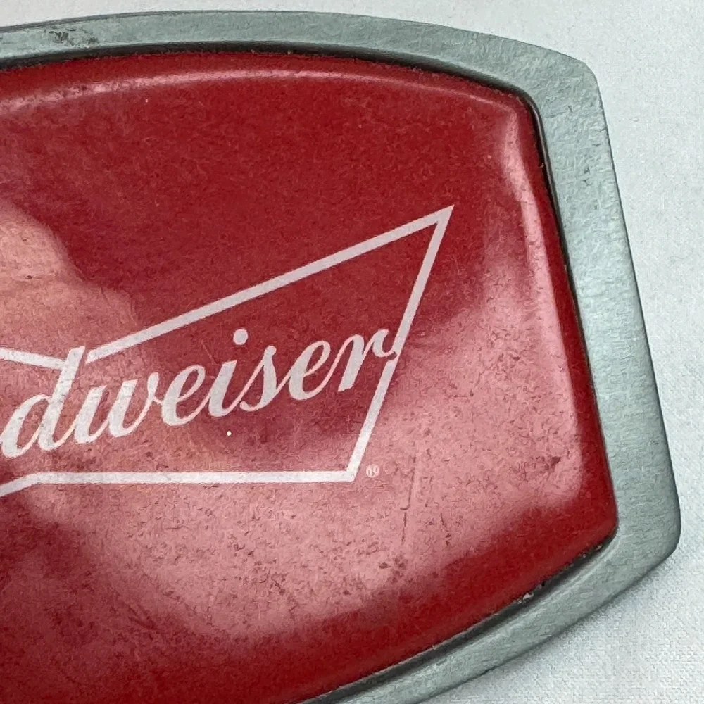 2007 Budweiser Belt Buckle Mens Beer‎